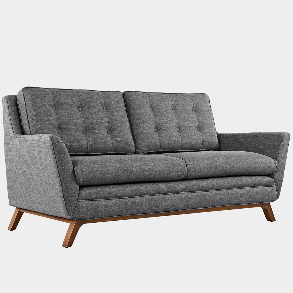 Beguile Upholstered Fabric Loveseat