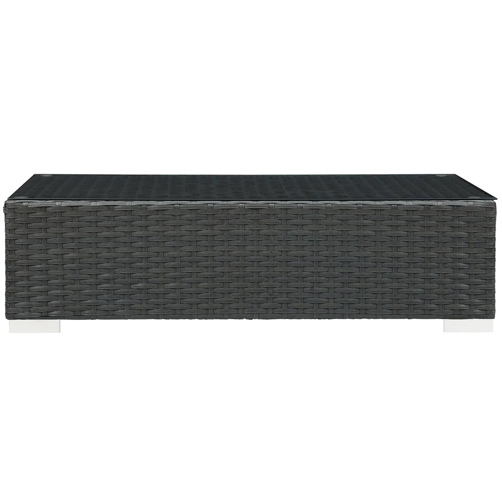 Sojourn Outdoor Patio Coffee Table in Chocolate
