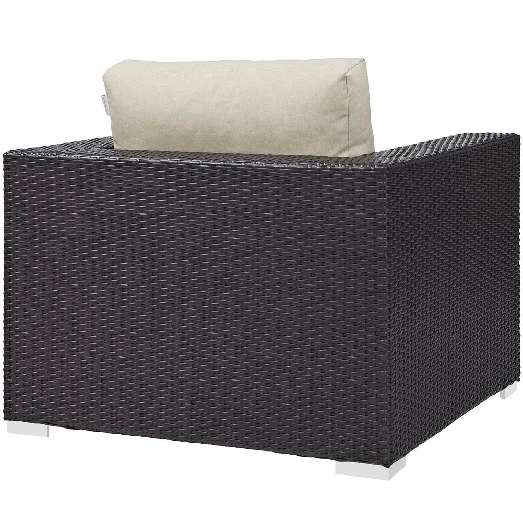 Convene 4 Piece Set Outdoor Patio with Fire Pit