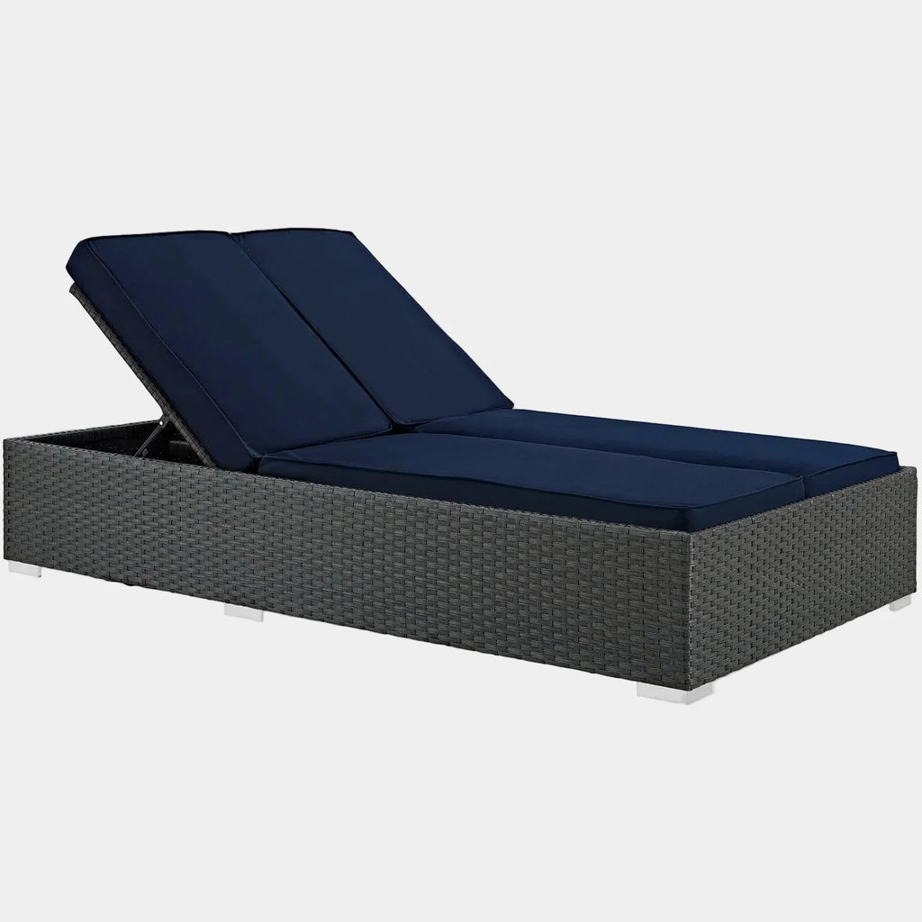 Sojourn Outdoor Patio Sunbrella® Double Chaise