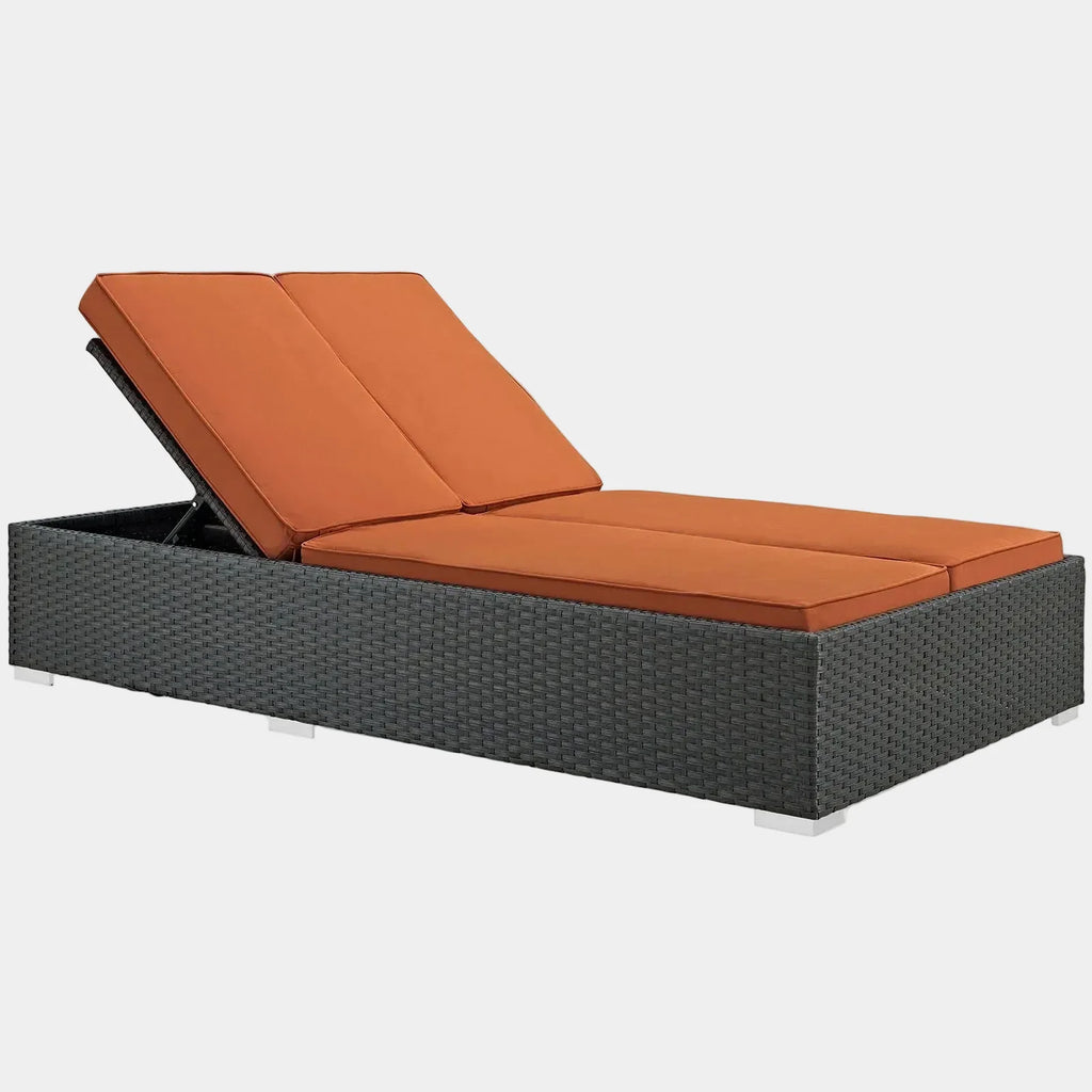 Sojourn Outdoor Patio Sunbrella® Double Chaise