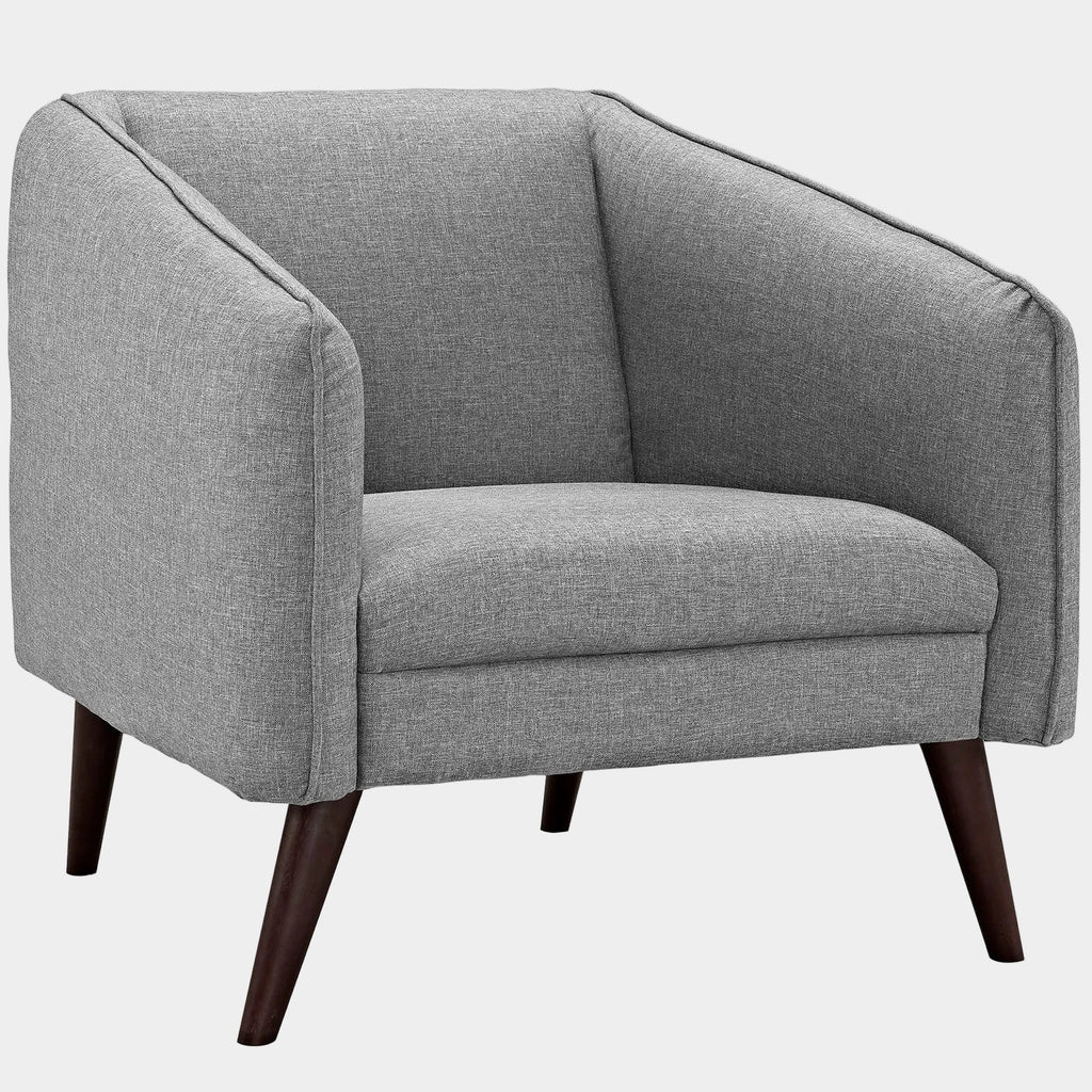 Slide Upholstered Fabric Armchair