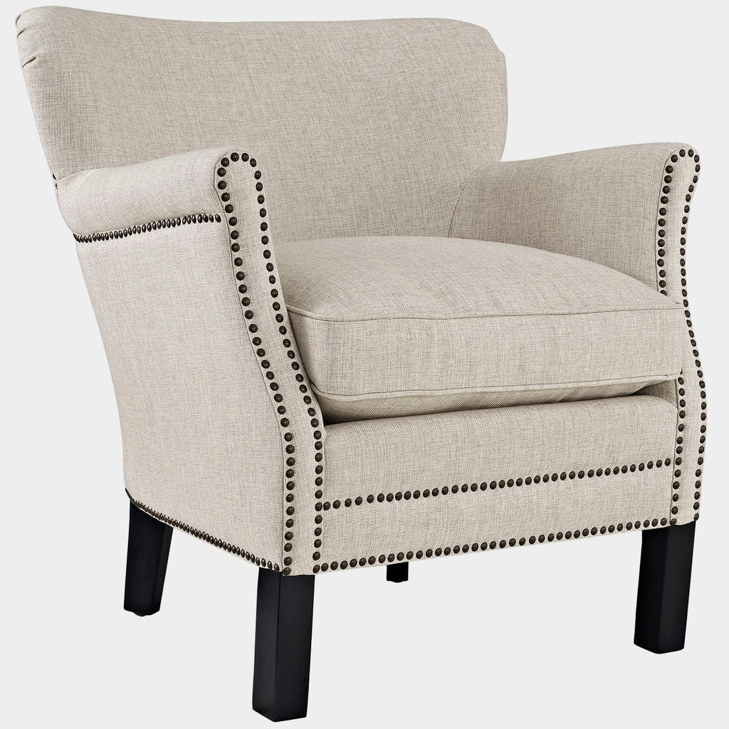 Key Upholstered Fabric Armchair