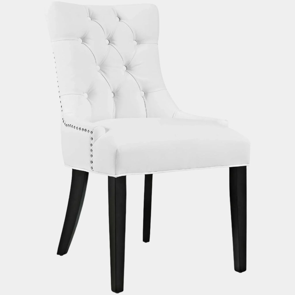 Regent Tufted Vegan Leather Dining Chair