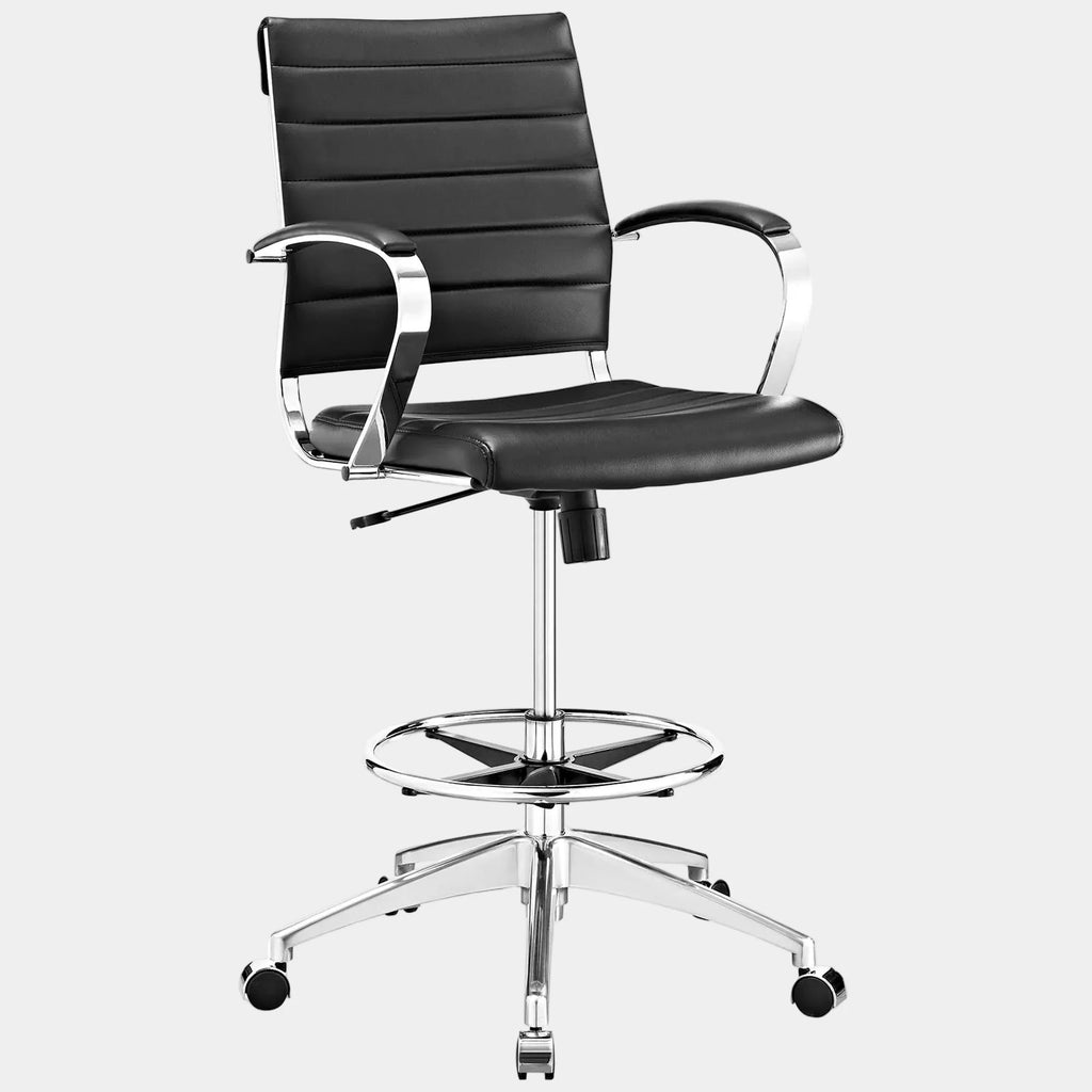Jive Drafting Chair in Black