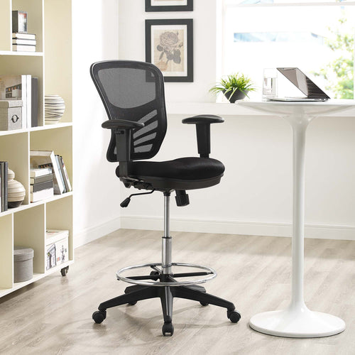 Articulate Drafting Chair in Black