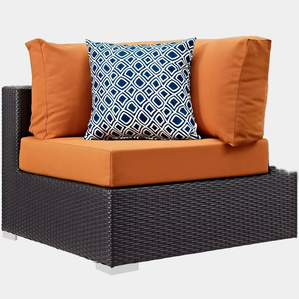 Convene 5 Piece Outdoor Sectional Set