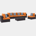 Convene 7 Piece Outdoor Sectional Set