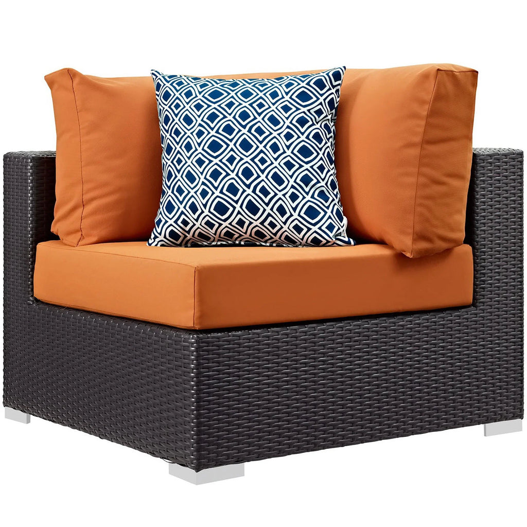 Convene 5 Piece Outdoor Sectional Set