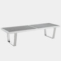 Sauna 5' Stainless Steel Bench