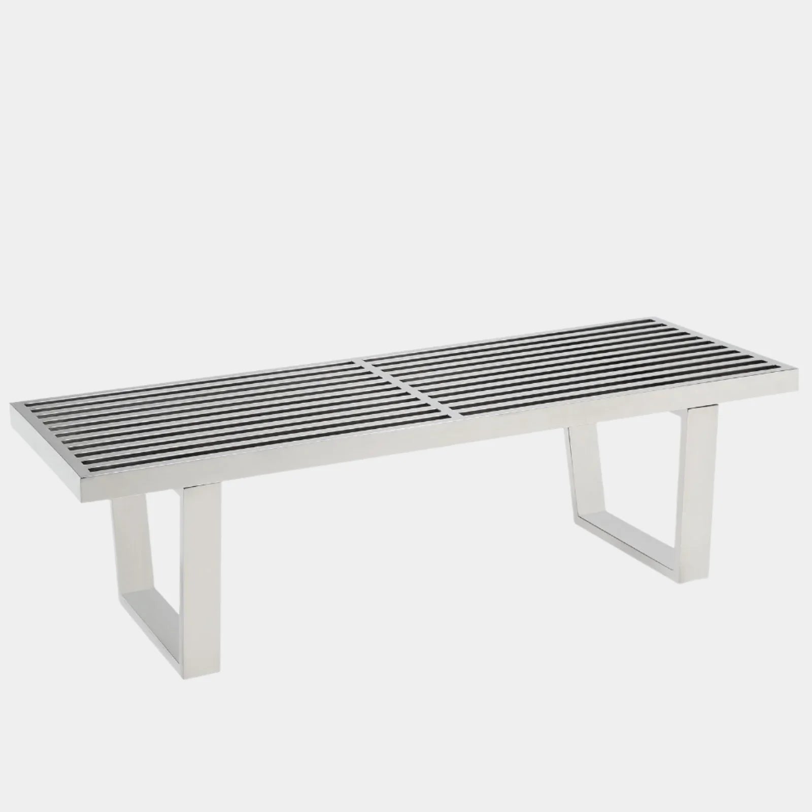 Sauna 4' Stainless Steel Bench
