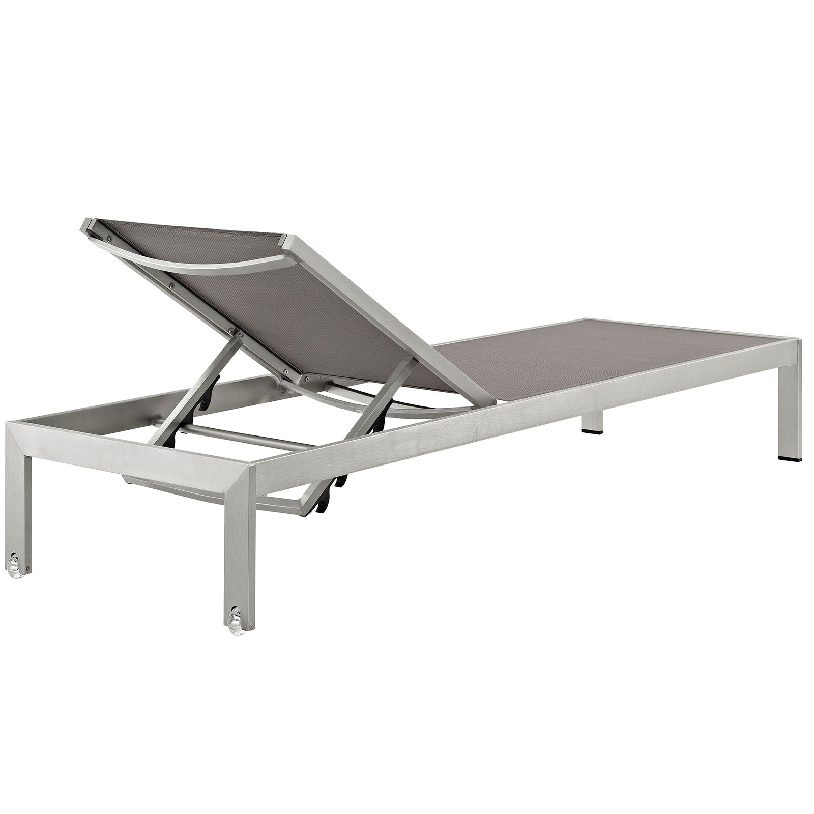 Shore Outdoor Patio Aluminum Chaise Set of 4