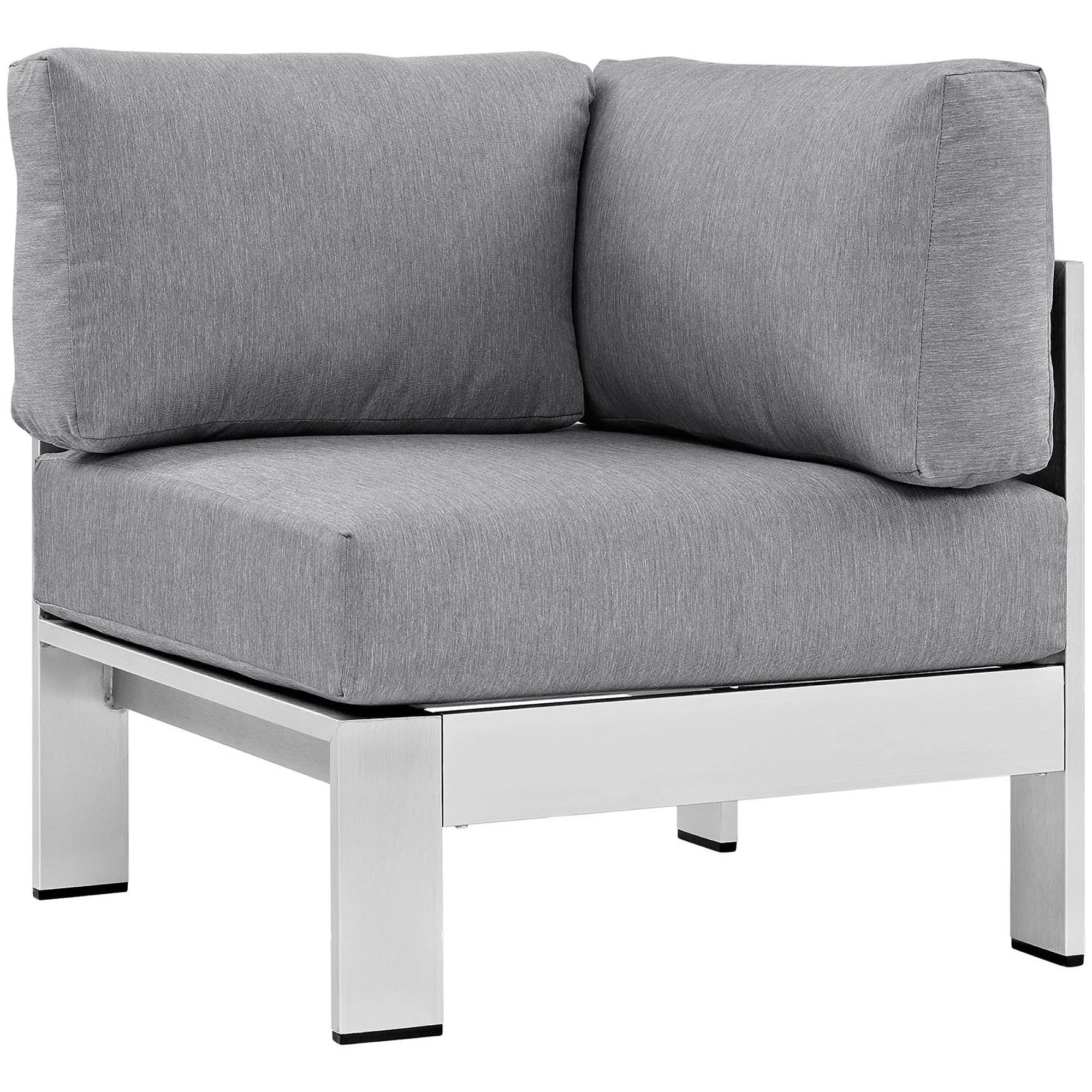 Shore 7 Piece Outdoor Aluminum Sectional Sofa Set