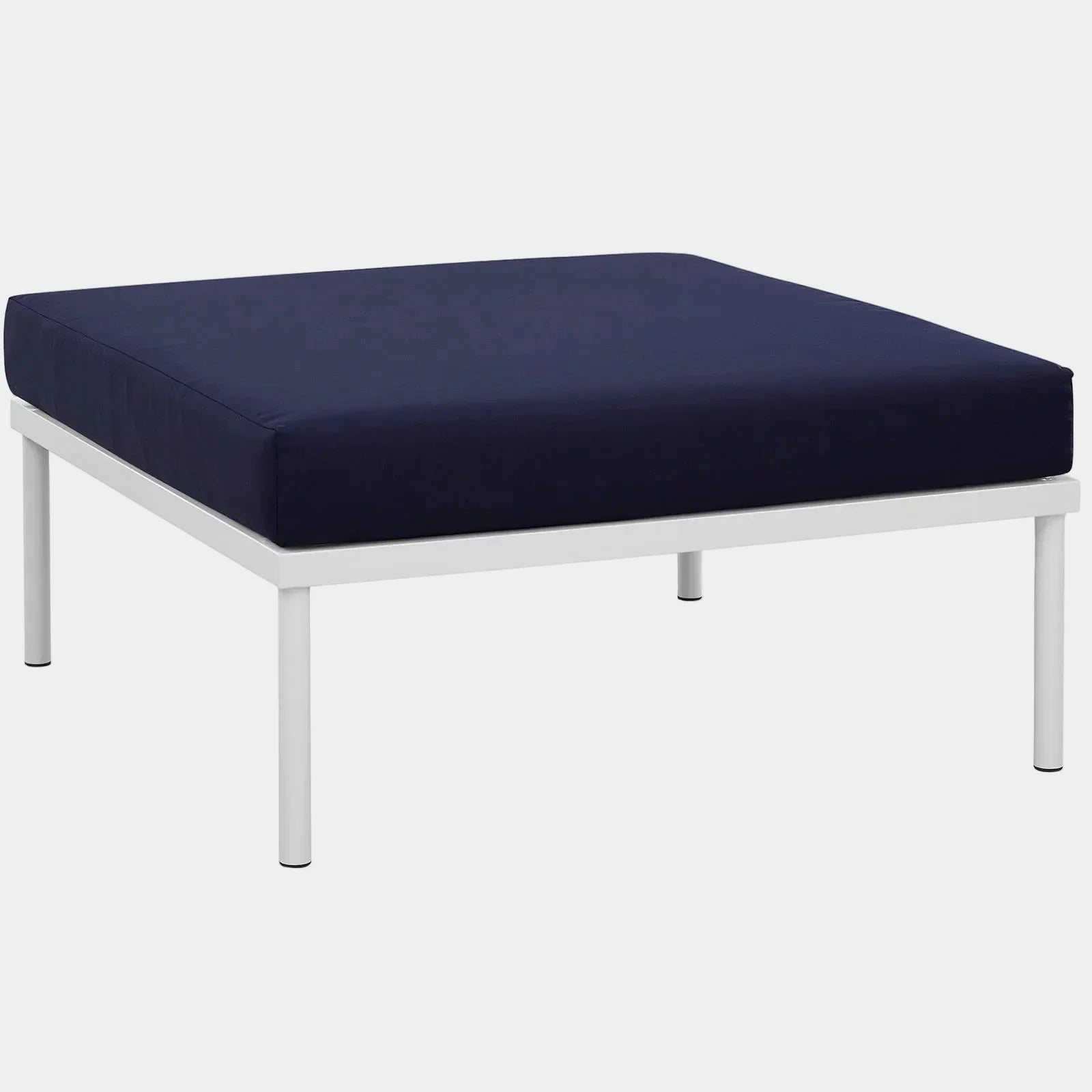 Harmony Outdoor Patio Aluminum Ottoman