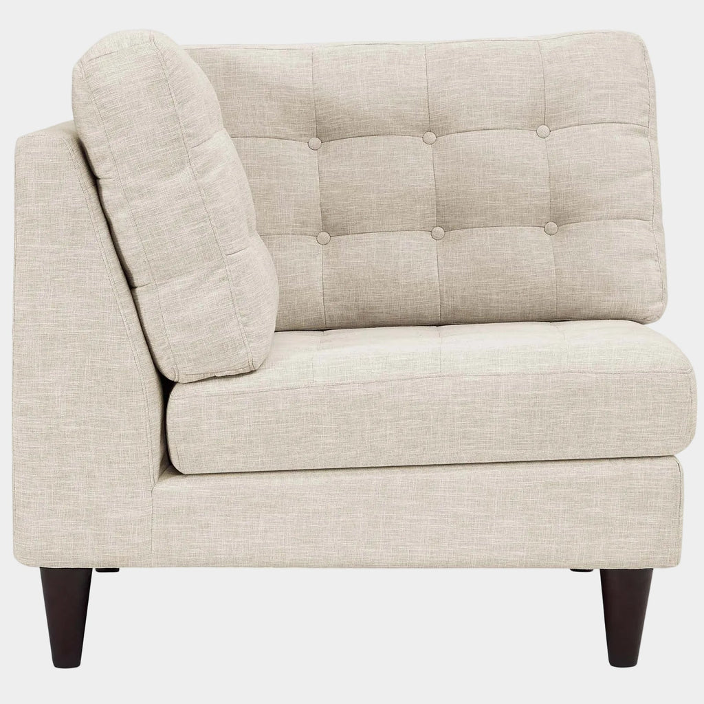 Empress Upholstered Fabric Corner Sofa
