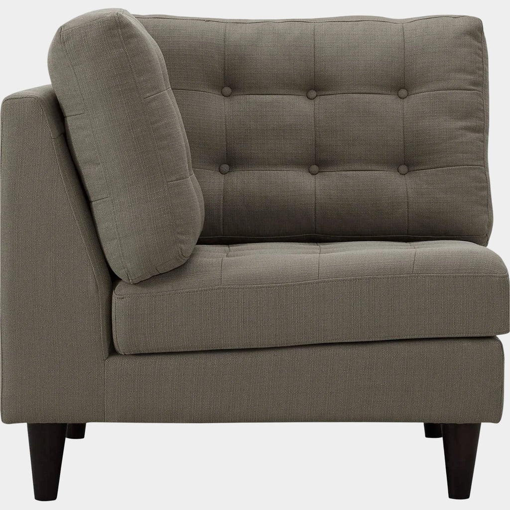 Empress Upholstered Fabric Corner Sofa