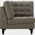 Empress Upholstered Fabric Corner Sofa