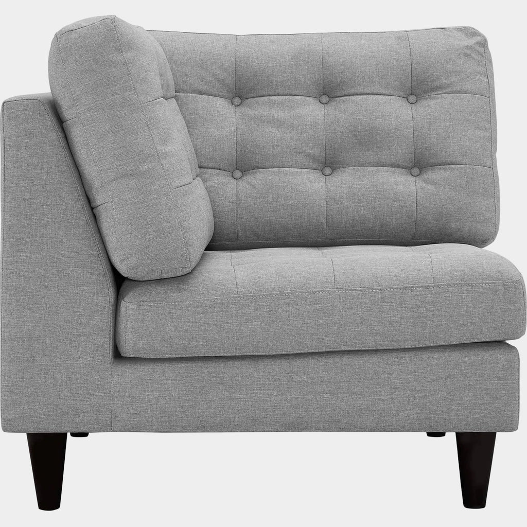 Empress Upholstered Fabric Corner Sofa