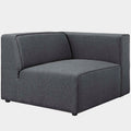 Mingle Fabric Right-Facing Sofa in Gray