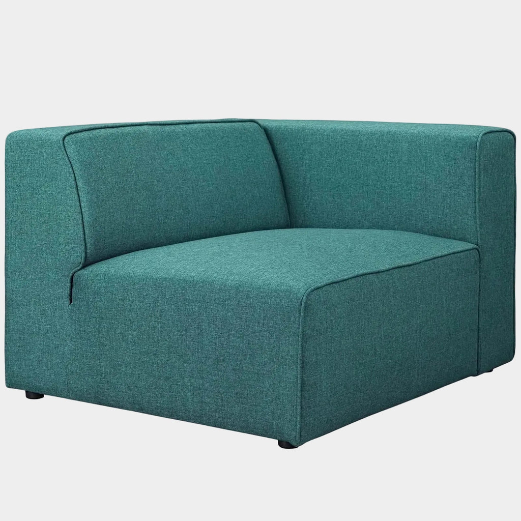 Mingle Fabric Right-Facing Sofa in Gray