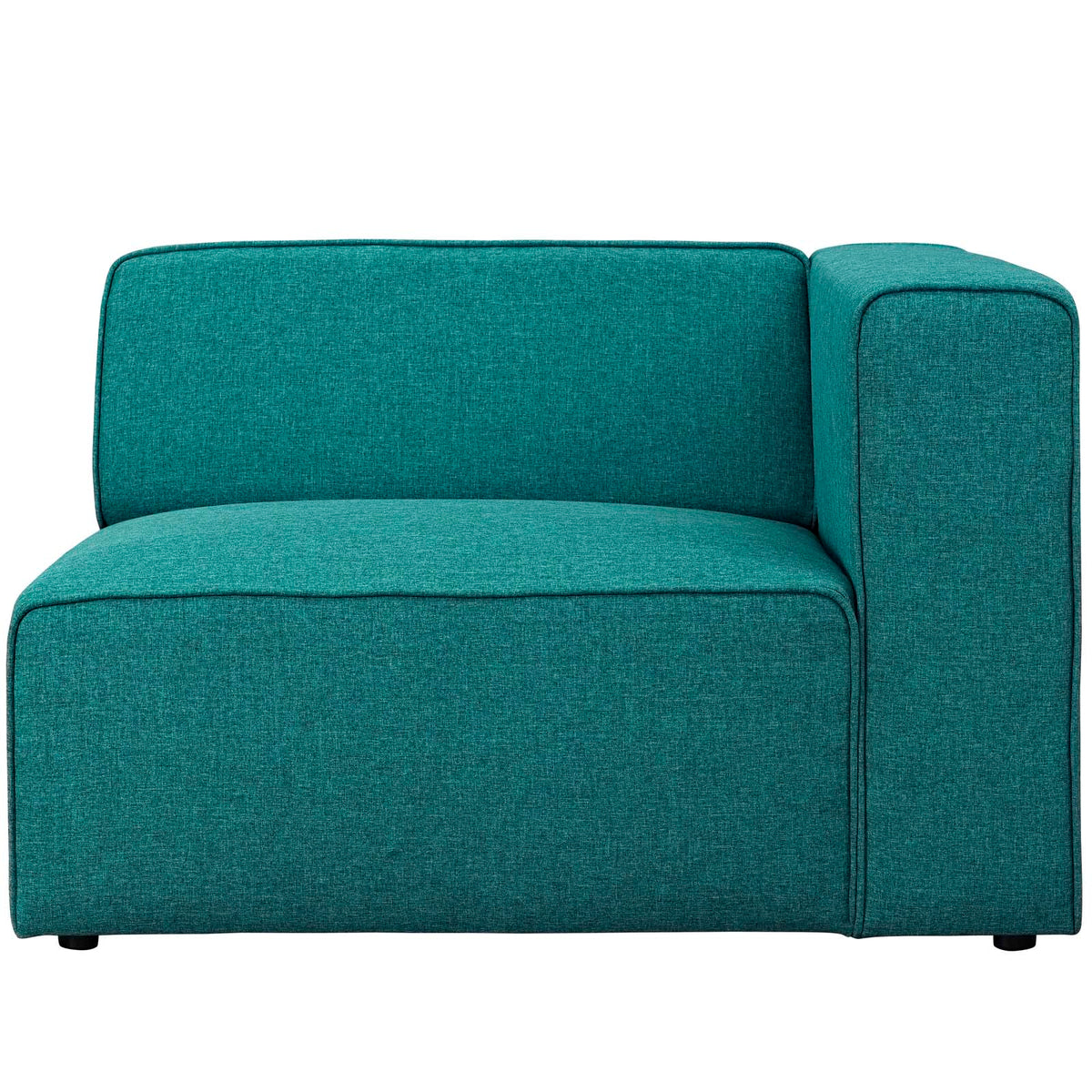 Mingle Fabric Right-Facing Sofa in Gray
