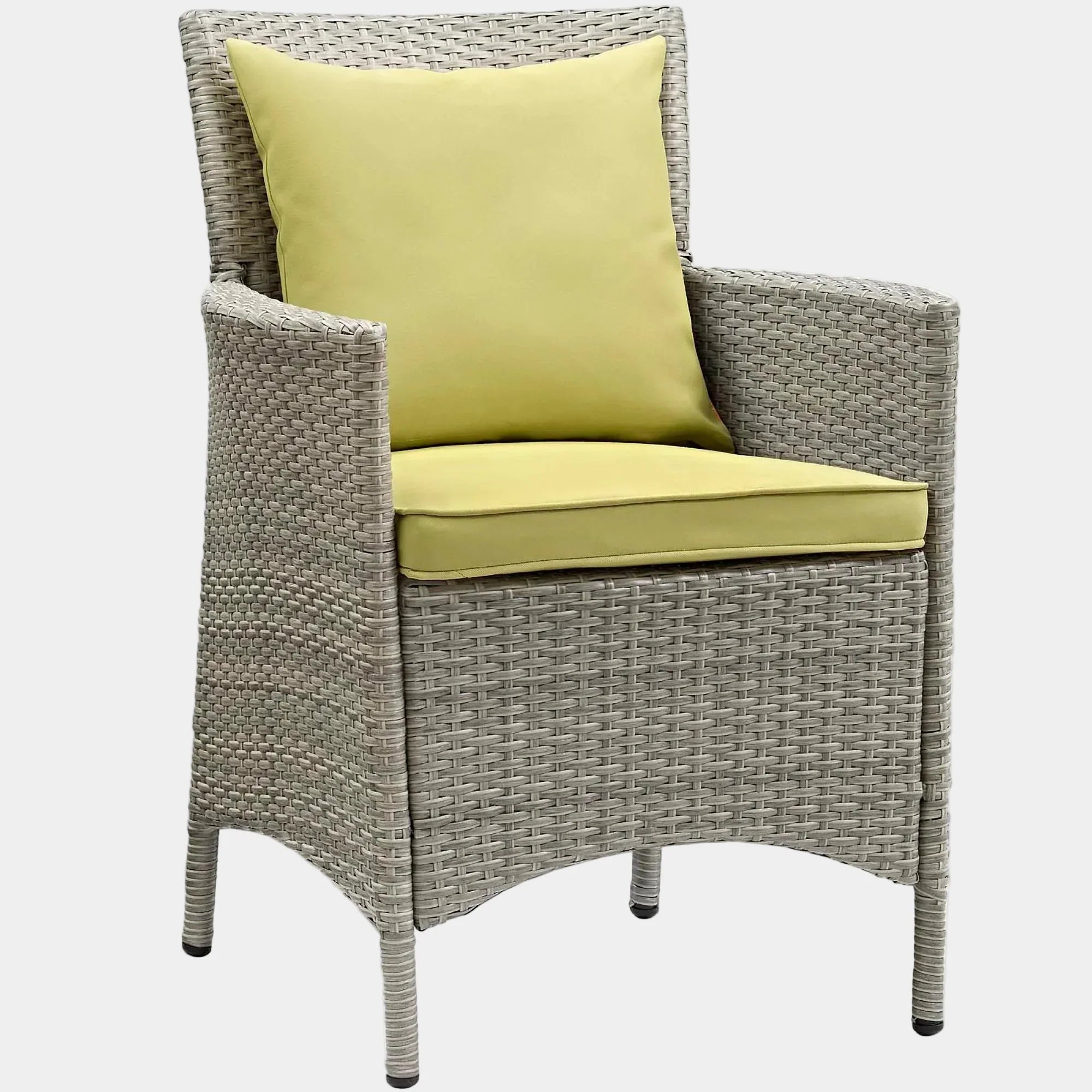 Conduit Outdoor Wicker Rattan Dining Armchair