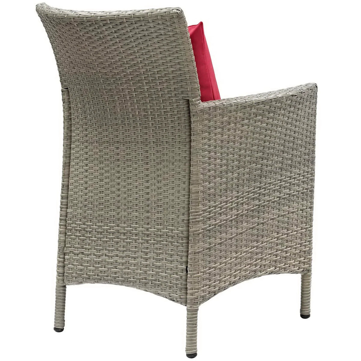 Conduit Outdoor Wicker Rattan Dining Armchair
