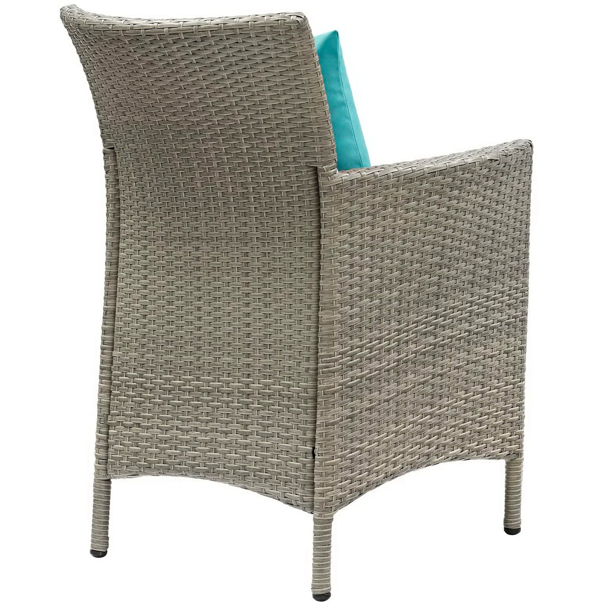 Conduit Outdoor Wicker Rattan Dining Armchair