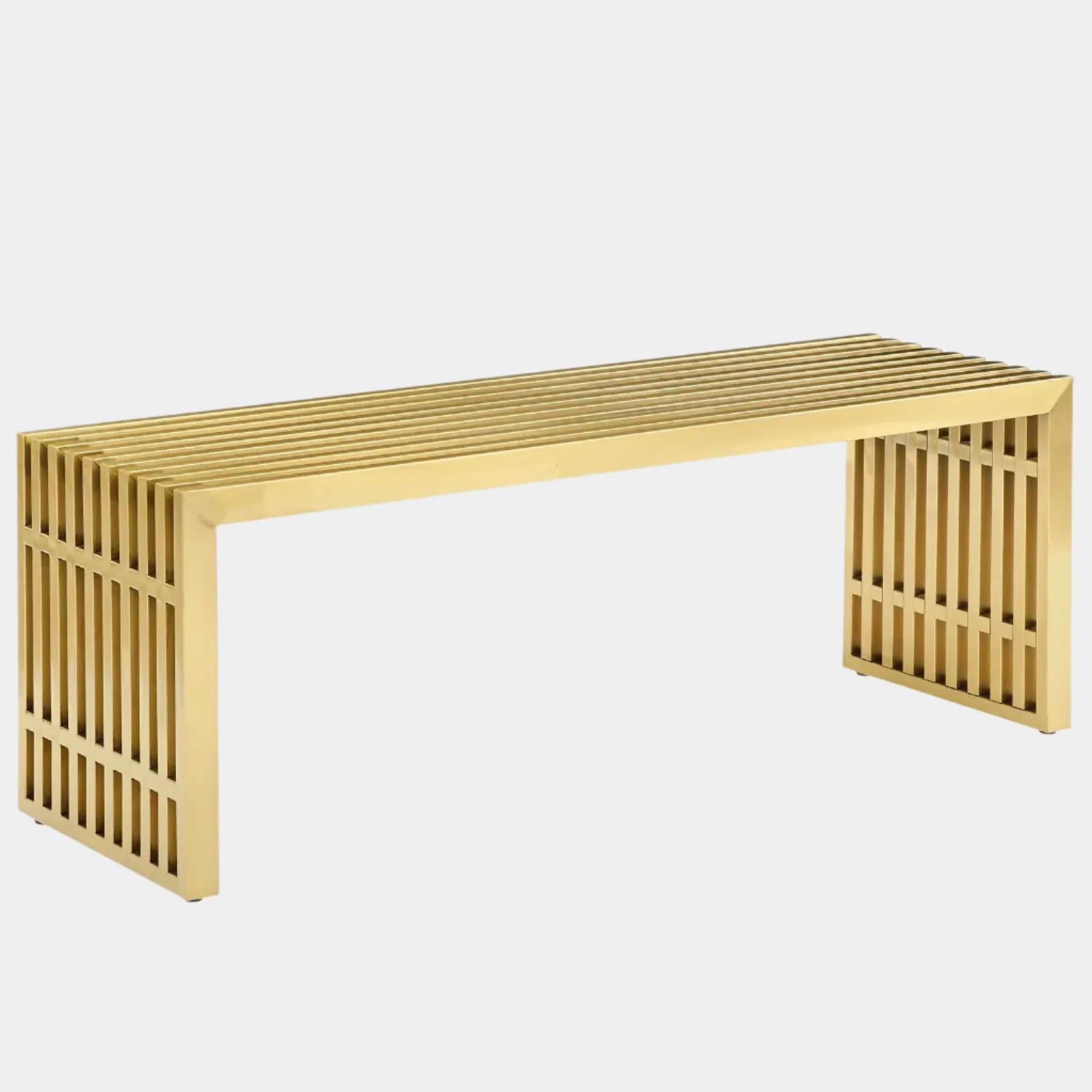 Gridiron Medium Stainless-Steel Bench