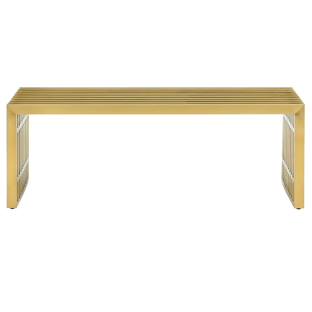 Gridiron Medium Stainless-Steel Bench