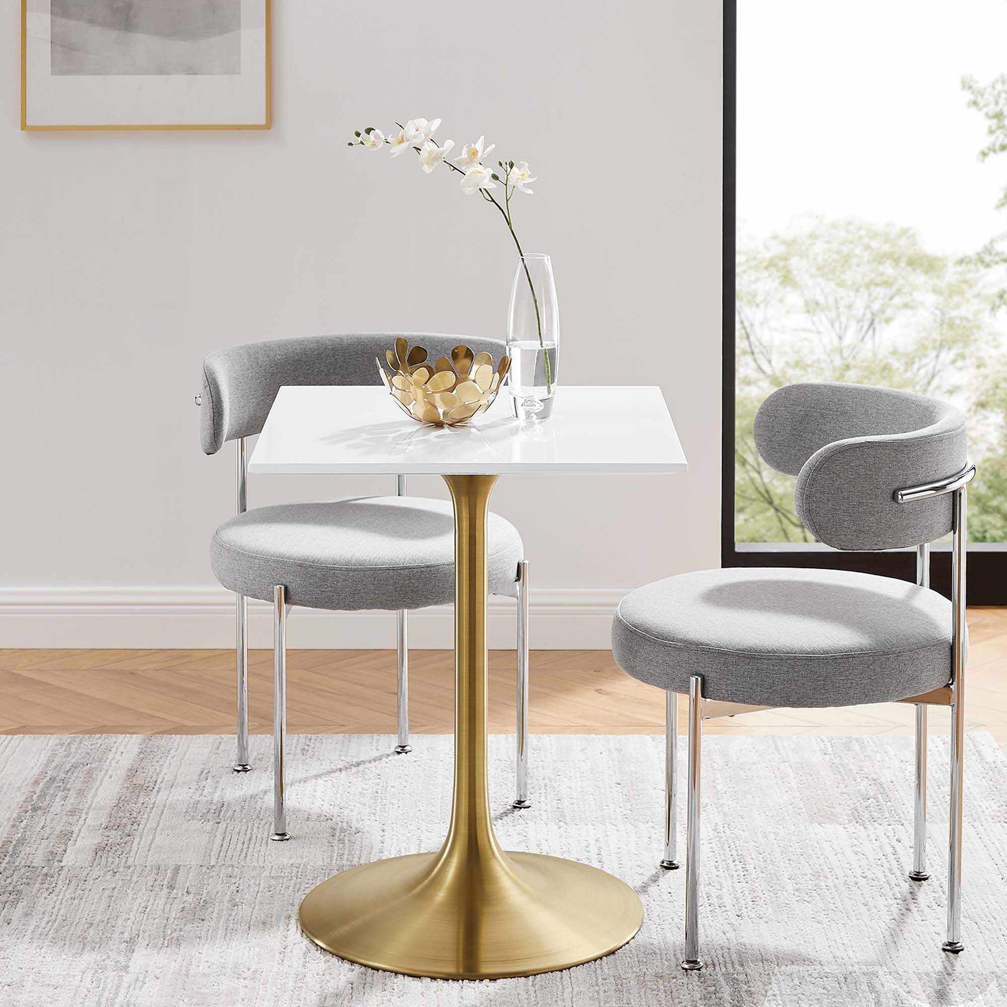 Lippa Square Wood Dining Table