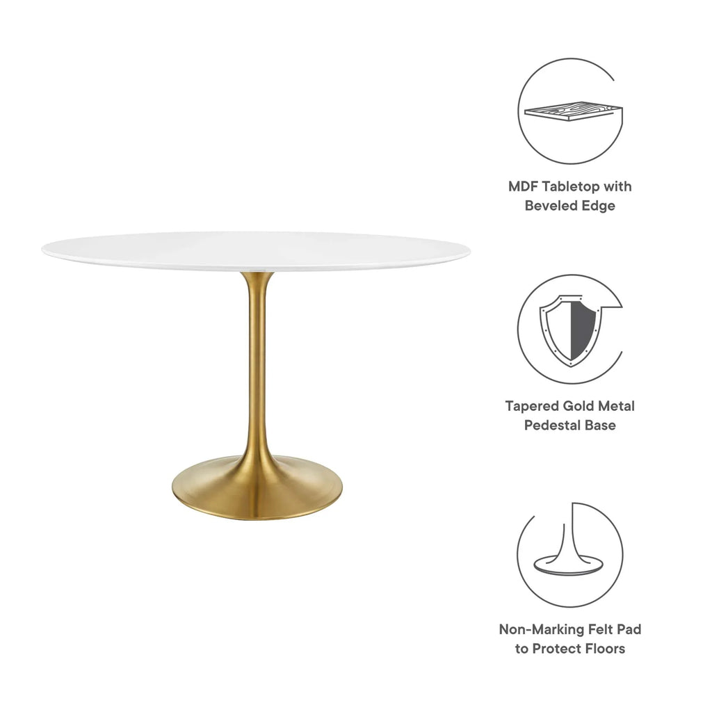 Lippa Oval Wood Dining Table