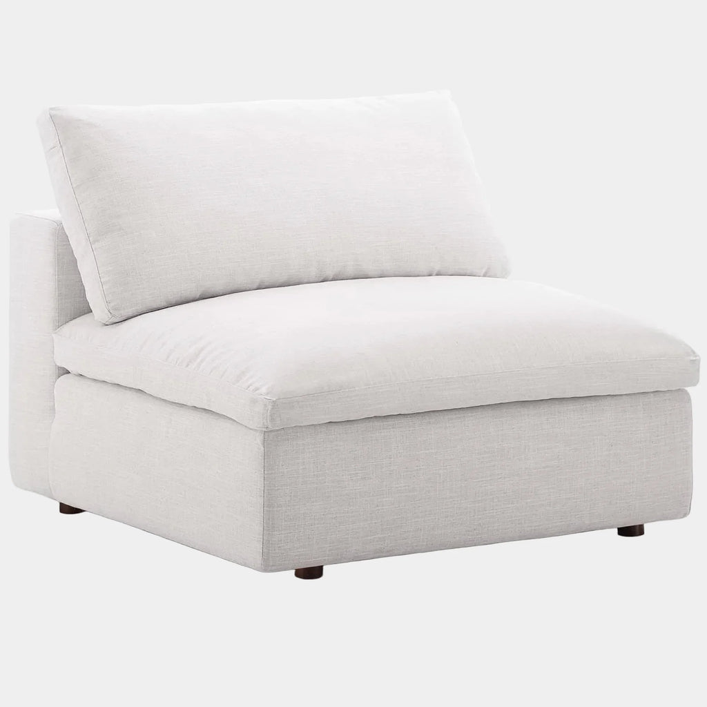 Commix Down Filled Overstuffed Armless Chair