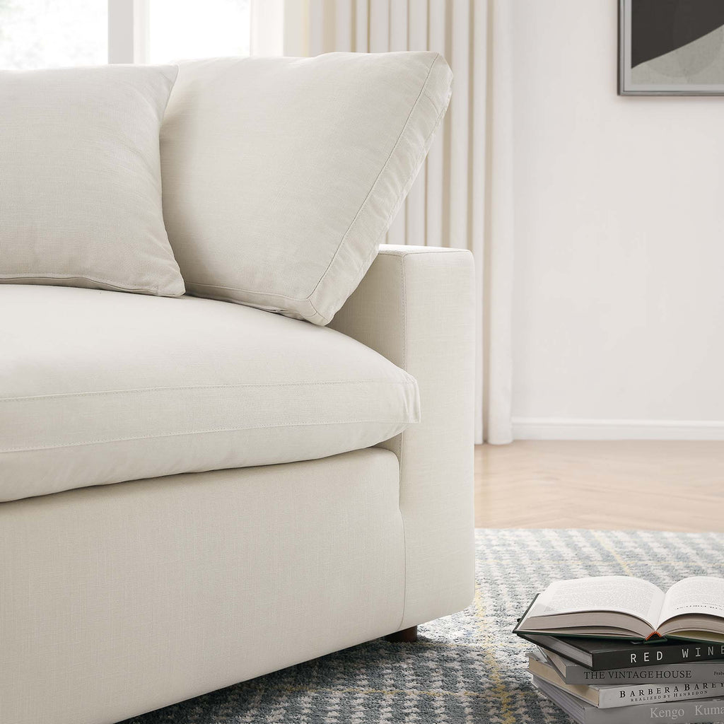 Commix 3 Piece Down Filled Overstuffed Sectional Sofa