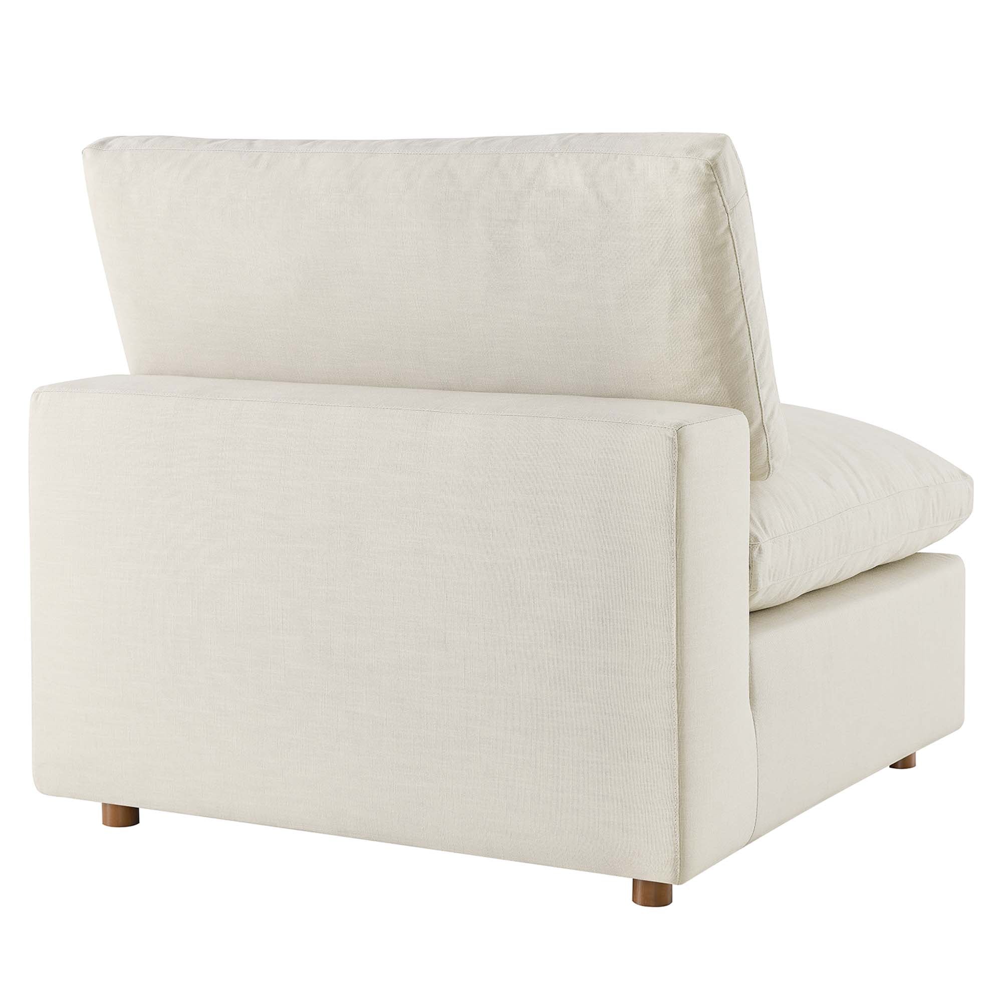 Commix 3 Piece Down Filled Overstuffed Sectional Sofa