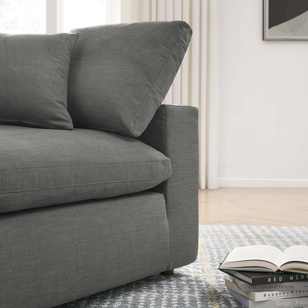 Commix 4 Piece Down Filled Overstuffed Sectional Sofa