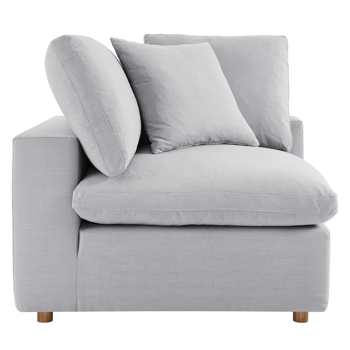 Commix 4 Piece Down Filled Overstuffed Sectional Sofa