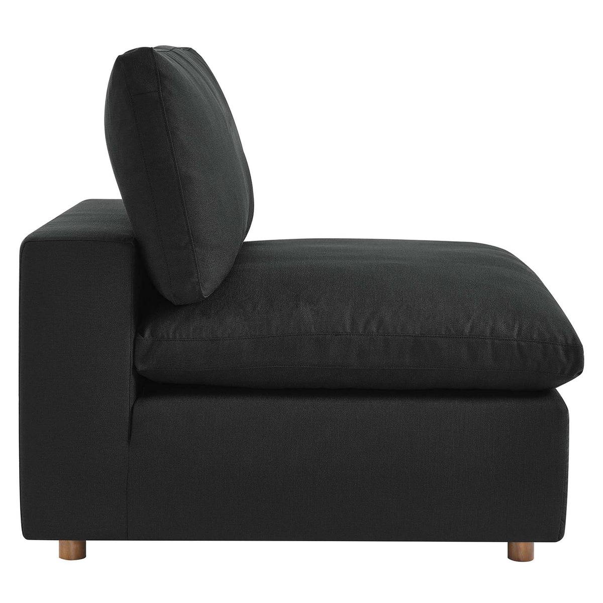 Commix 5-Piece Down Filled Overstuffed Armless Sectional Sofa