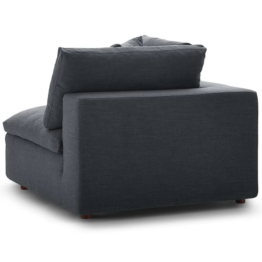 Commix 6 Piece Down Filled Overstuffed Sectional Sofa