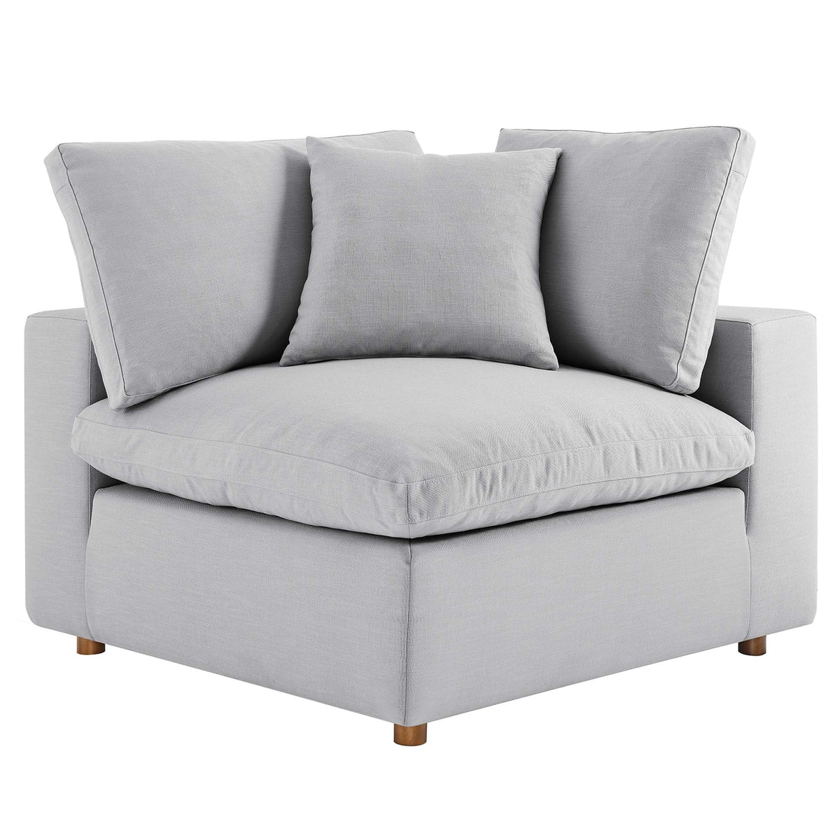 Commix 8-Piece Down Filled Overstuffed Sectional Sofa
