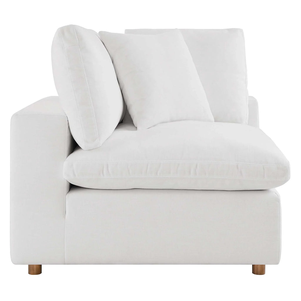Commix 8-Piece Down Filled Overstuffed Sectional Sofa