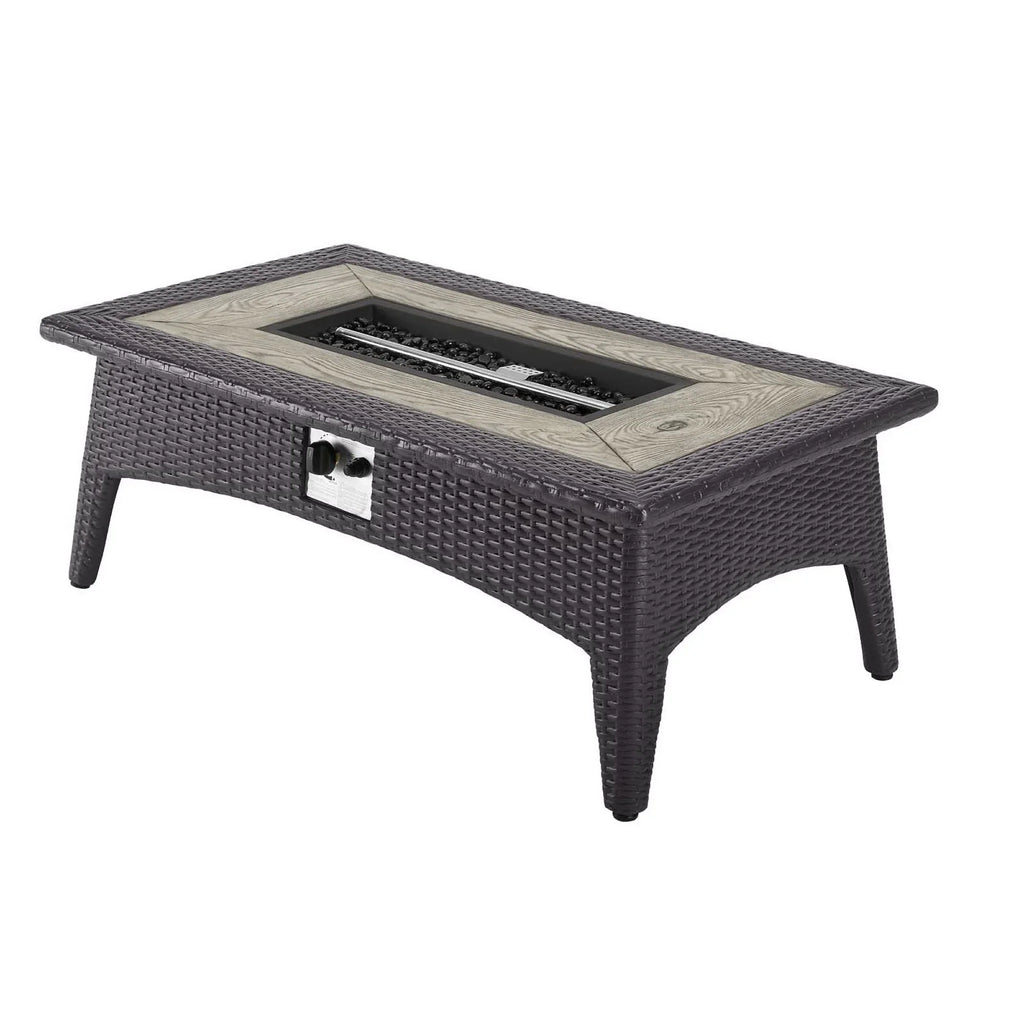 Convene 5 Piece Set Outdoor with Fire Pit