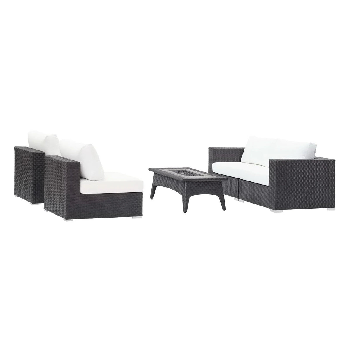Convene 5 Piece Set Outdoor with Fire Pit