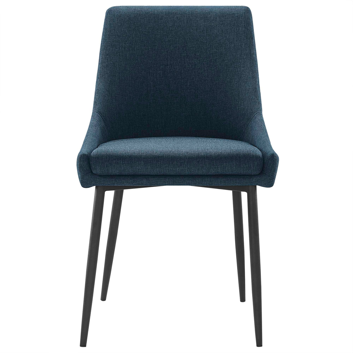 Viscount Upholstered Fabric Dining Chairs Set of 2