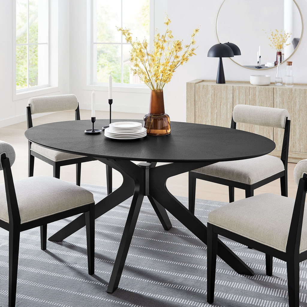 Crossroads Wood Dining Table
