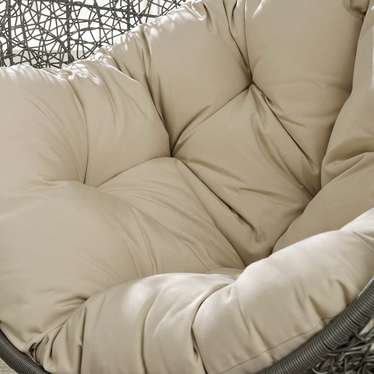 Hide Outdoor Patio Sunbrella® Swing Chair