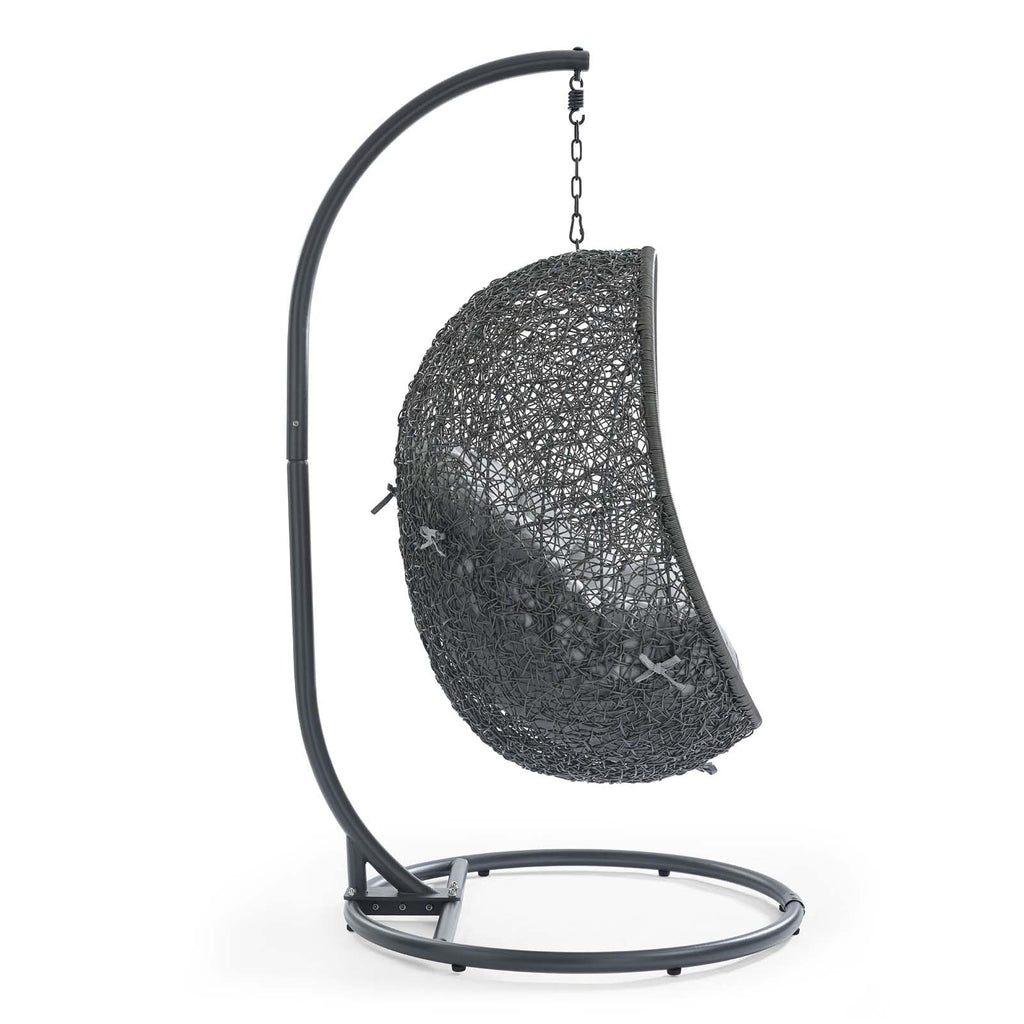 Hide Outdoor Patio Sunbrella® Swing Chair