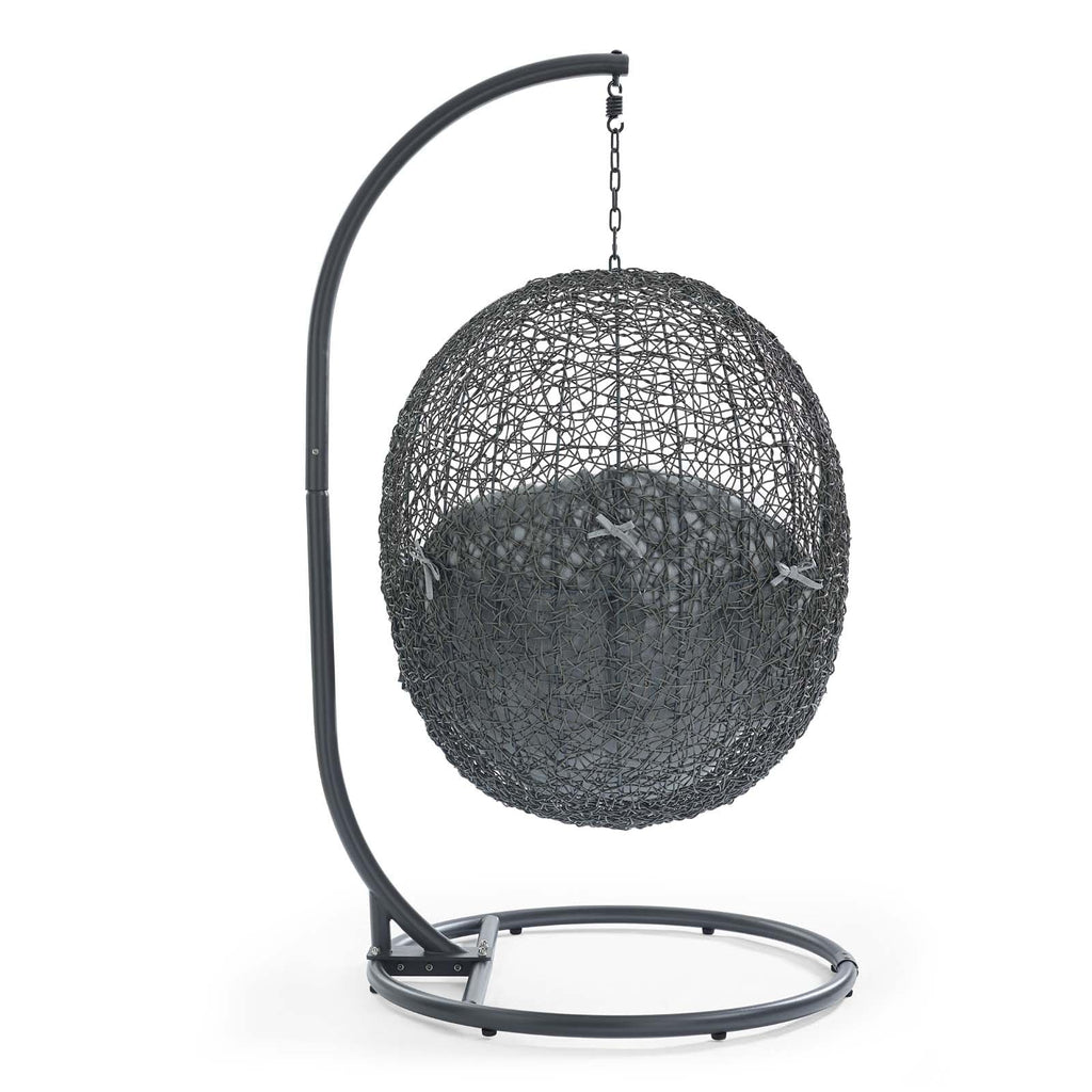 Hide Outdoor Patio Sunbrella® Swing Chair