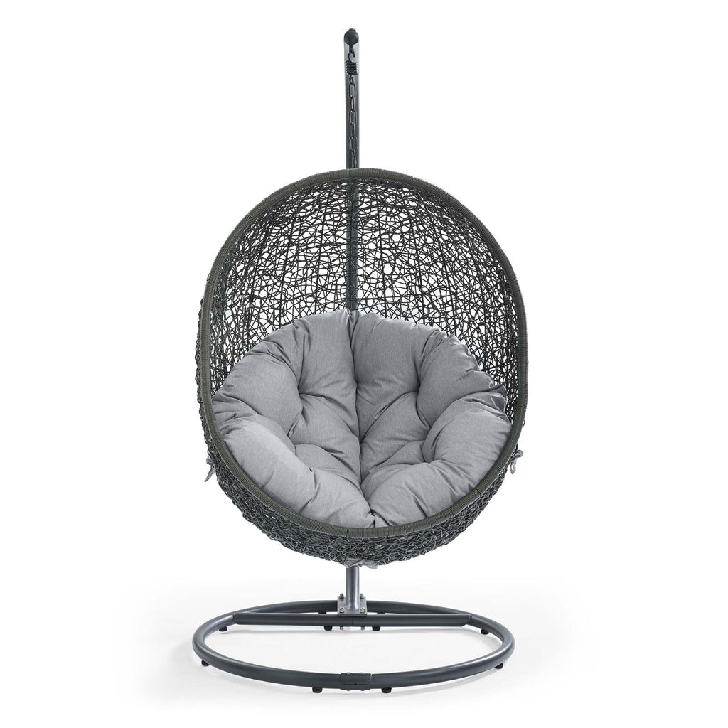 Hide Outdoor Patio Sunbrella® Swing Chair