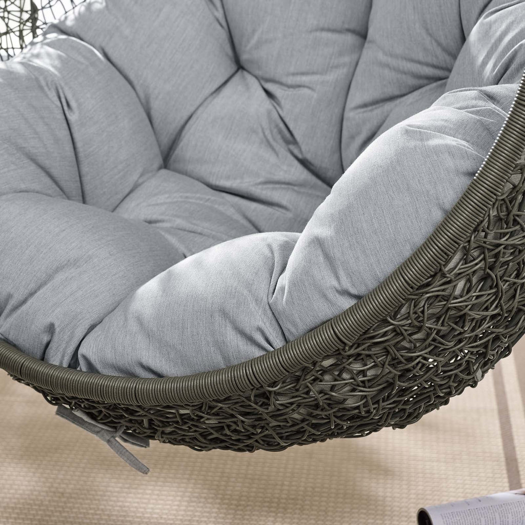 Hide Outdoor Patio Sunbrella® Swing Chair